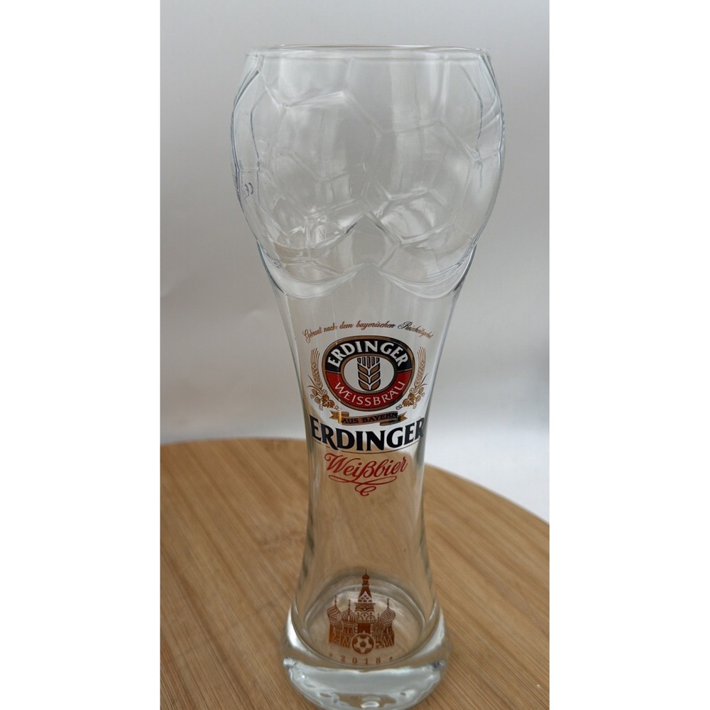 Erdinger Weissbräu Russia 2018 World Cup Beer Glass 0.5L – German Brand